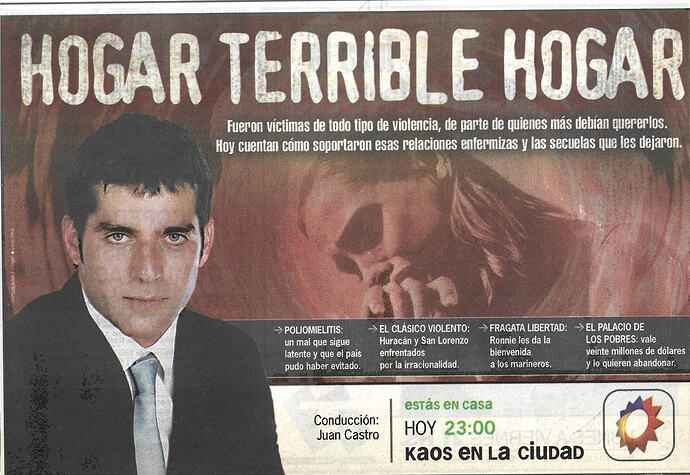 Kaos En La Ciudad - Publicidad Grafica (2002)