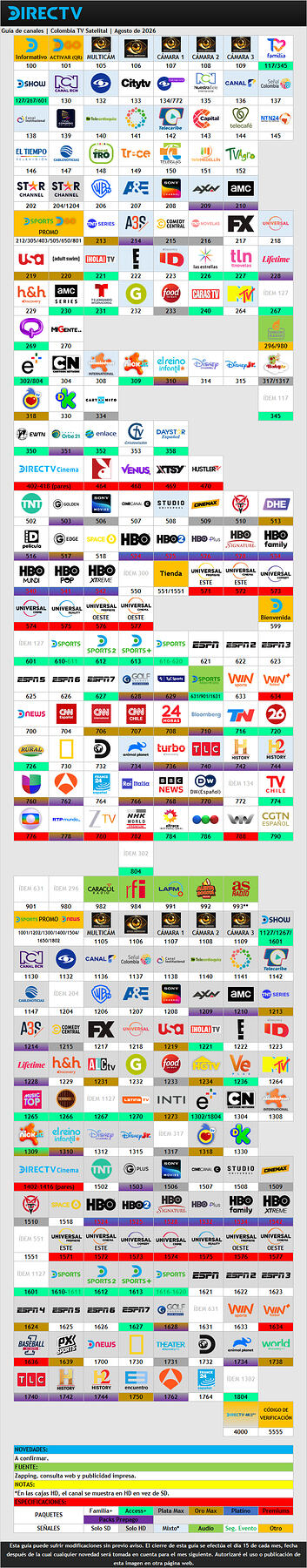 directv colombia