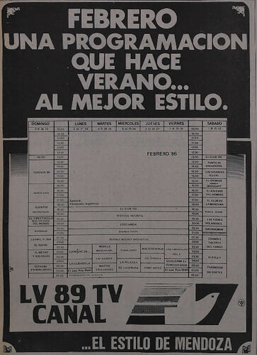 Canal_7_MZA_Programación_1986_02