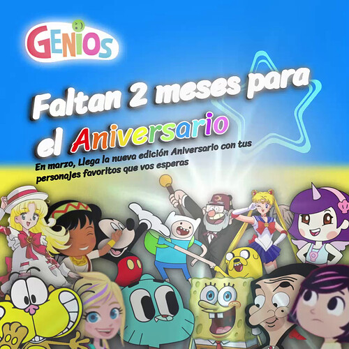Especial Aniversario de la revista genios