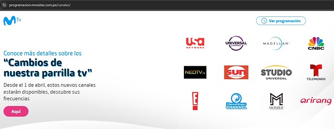 MovistarTV PE 2026