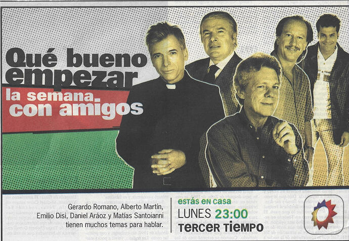 Tercer Tiempo - Publicidad Grafica (2003)