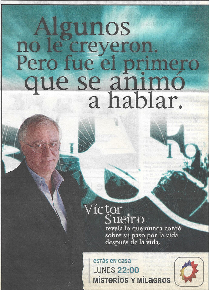 Misterios y Milagros - Publicidad Grafica (2003)