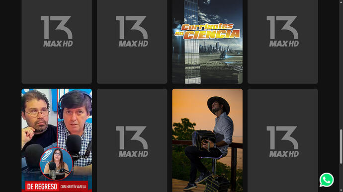 Inicio - 13 Max TV y 1 página más - Perfil 1_ Microsoft​ Edge 27 ene 2026 07_12_39