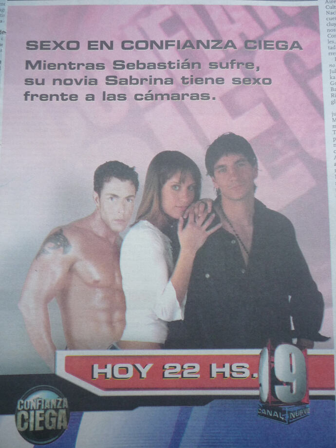 Confianza Ciega - Publicidad Grafica (2002)