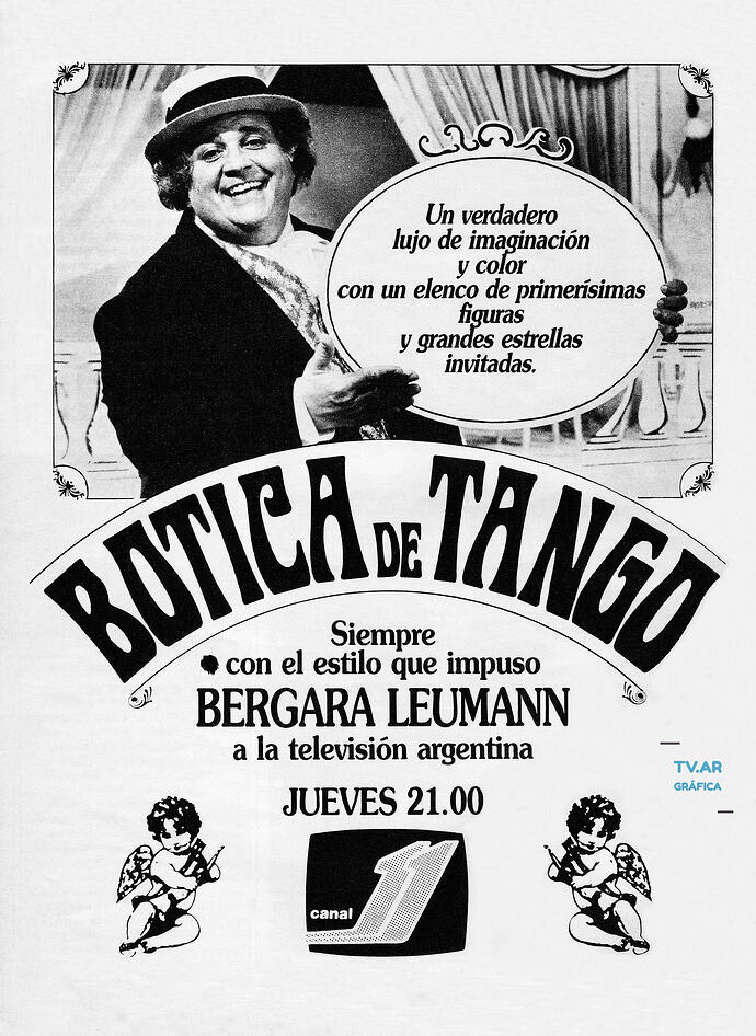 Botica de Tango - Publicidad Grafica (1984)