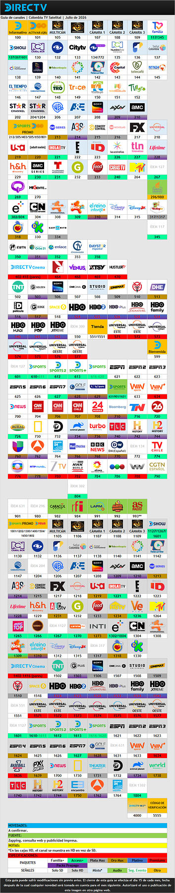 directv colombia