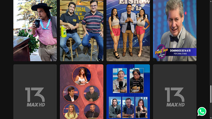 Inicio - 13 Max TV y 1 página más - Perfil 1_ Microsoft​ Edge 27 ene 2026 07_12_54