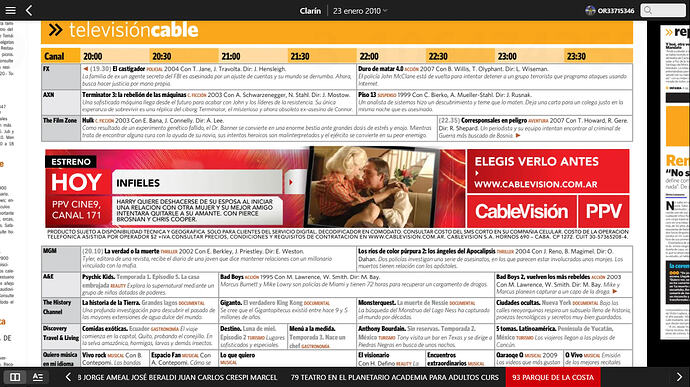 Kiosco Clarín_ La edición electrónica de Clarín y 1 página más - Perfil 1_ Microsoft​ Edge 23 ene 2026 21_55_46
