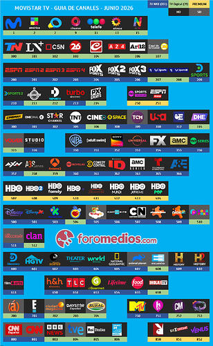 Movistar TV Junio 2026
