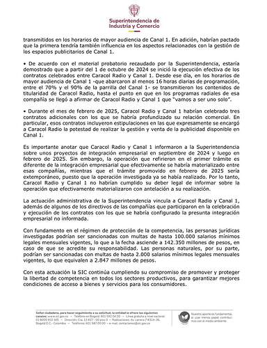 LaSICformulopliegodecargoscontraCaracolRadioyCanal1porunapresuntaintegracionempr(1).jpg.95118e3b02aa09306824ec3aef182df2.jpg