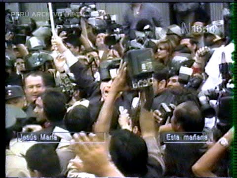 Baruch Ivcher Ingresa al canal de Frecuencia Latina - 06 de dic. 2000