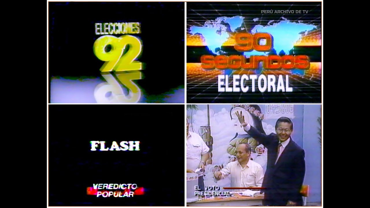 Elecciones del CCD ( Congreso Constituyente Democrático )  - Nov.  1992