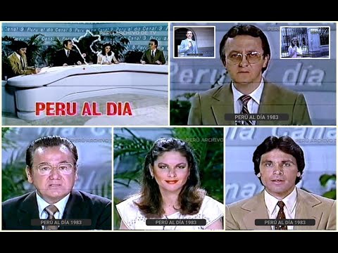 Noticiero Perú Al Día ( 1983 ) -  Canal 9