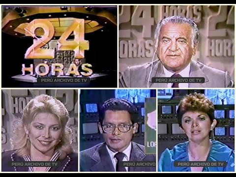 Noticiero 24 Horas  ( 15 /11/1983 ) - Panamericana TV